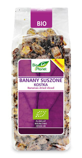 Sušené banánové kostičky BIO 400 g - BIO PLANET